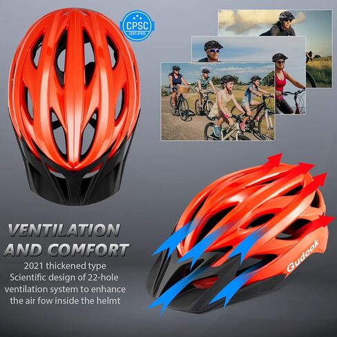 Bike Helmets for Men - Women Bicycle Helmet Adult - Certified Lightweight Comfort Adjustable Cycling Helmet with Detachable Visor for Mountain Road Biker in Kuwait