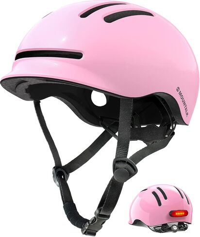 Bike Helmets for Adults Men Women,Mens/Womens Bicycle Helmet with Magnetic Light,Youth Boys/Girls Helmet, Kids Helmets for 6 Years+ in Saudi Arabia
