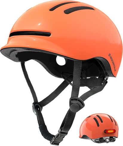 Bike Helmets for Adults Men Women,Mens/Womens Bicycle Helmet with Magnetic Light,Youth Boys/Girls Helmet, Kids Helmets for 6 Years+ in Saudi Arabia