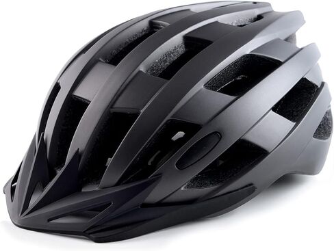 Adult Bike Helmets, Adjustable Mens Womens Bicycle Helmet, Lightweight Road Mountain Cycling Safety Sports Helmets with Detachable Visor in Kuwait