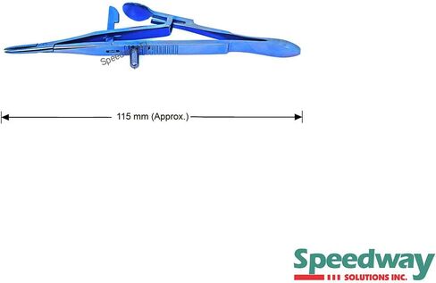Kalt Needle Holder Straight I Titanium I Approx 115 mm in Saudi Arabia