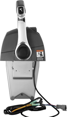 Mophorn Boat Throttle Control Single-Engine Control for Evinrude Johnson Side Mounted Outboard Remote Control Single Lever Binnacle with Key Switch and Lanyard in Saudi Arabia