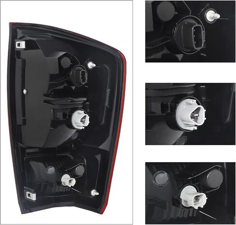 ضوء الذيل الخلفي يصلح ل 16 17 18 19 20 21 22 تاكوما 2016 2017 2018 2019 2020 2021 2022 تويوتا تاكوما بيك اب مصباح مكبح الجانب الأيسر والجانب الأيمن in Kuwait