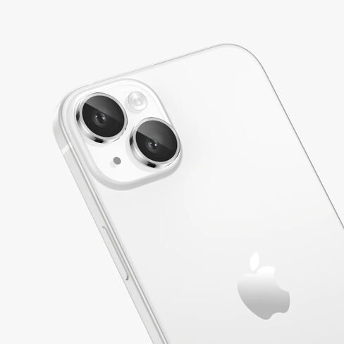 واقي عدسة الكاميرا FLOLAB NanoArmour لهاتف iPhone 15/15 Plus متين، غطاء كاميرا من الزجاج المقوى، حلقة كاميرا من الألومنيوم، ألوان ترو كولورز مضادة للانعكاس واضحة للغاية، وسهلة التركيب - أزرق in Saudi Arabia