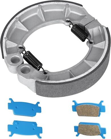 Front Brake Pads Rear Brakes Shoes for Honda Rubicon 500 TRX500 FA/FAA 2005-2014, FGA GPScape 2005-2008, Foreman 500 2x4 4x4 FE FM FPE FPM TM 2005-2011 - 3 Set in Saudi Arabia