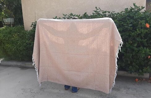 Handmade Solid Color Yoga Blanket - Thick Mexican Blanket or Throw - Made for Yoga! in Saudi Arabia