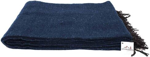 Handmade Solid Color Yoga Blanket - Thick Mexican Blanket or Throw - Made for Yoga! in Saudi Arabia