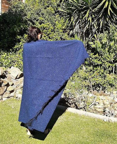 Handmade Solid Color Yoga Blanket - Thick Mexican Blanket or Throw - Made for Yoga! in Saudi Arabia