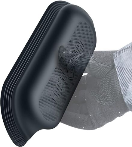 FrostGuard Car Door Handle Protector for Snow, Frost and Ice, 2 Pack - Prevents Car Door Handles from Freezing Shut, Perfect Winter Car Accessories - Universal Fit, Black in Kuwait