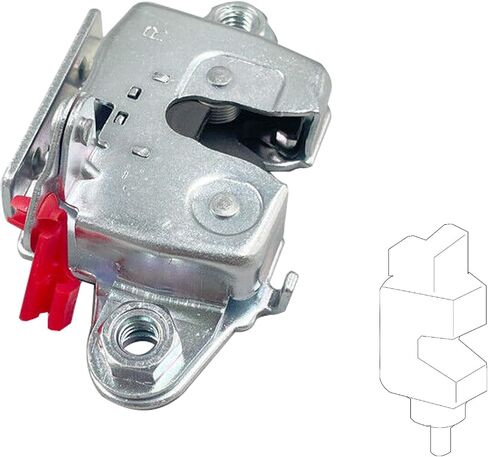 Tailgate Latch lock Compatible for 2007-2010 Toyota Tundra Replacement Left Driver Side Rear Trunk latch Actuator 65790-0C041 in Saudi Arabia