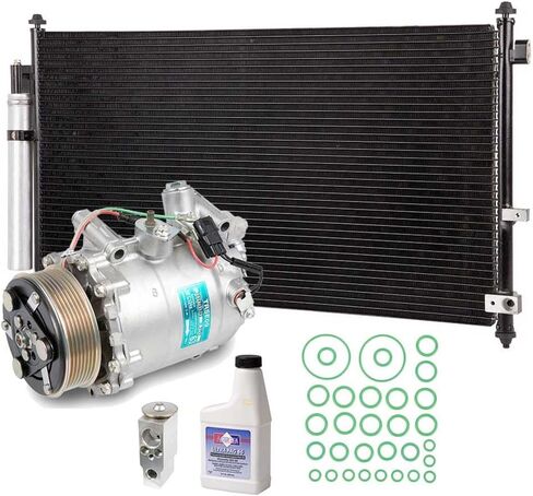 لـ Acura RDX 2007-2012 طقم إصلاح مكيف الهواء OEM ضاغط التيار المتردد والقابض - BuyAutoParts 60-84910R5 جديد in Kuwait