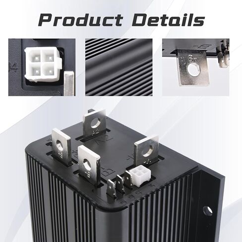 وحدة تحكم محرك التيار المستمر Geloo 48V 500A 0-5KΩ لـ Curtis 1205M-5601 وحدة تحكم عربات الجولف استبدال وحدة التحكم في سرعة عربات الجولف EZGO 1205M-5603، 1205-209، 1205-201 in Saudi Arabia