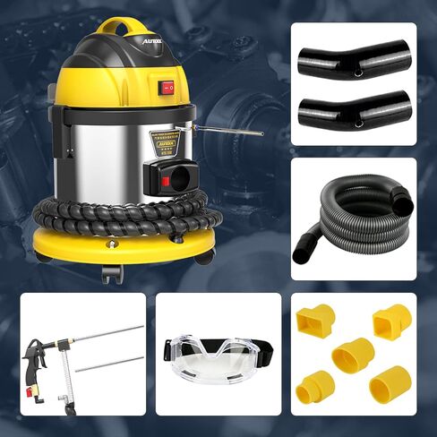 AUTOOL HTS558 Automotive Engine Intake Pipe Valve Clean Machine Valvetronic System Walnut Powder Sand Carbon Deposition Cleaner 110V in Saudi Arabia