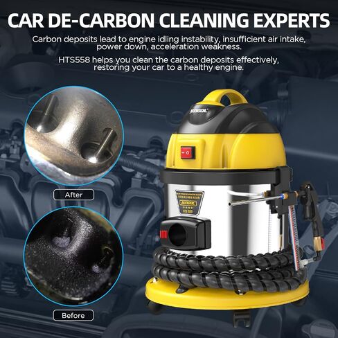 AUTOOL HTS558 Automotive Engine Intake Pipe Valve Clean Machine Valvetronic System Walnut Powder Sand Carbon Deposition Cleaner 110V in Saudi Arabia