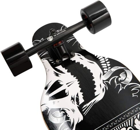 Longboard - 41 Inch Long Boards for Adults/Teenagers Girls/Kids Beginner/Pro Hybrid Freestyle Carving Cruising Longboards Skateboard with T-Tool in Saudi Arabia