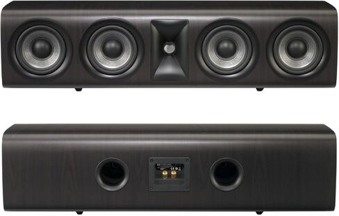 JBL Studio 665C, Dark Wood - High-Performance Center Channel Loudspeaker - with 2414H-1 Compression Driver, High-Definition Imaging Horn & Four 5.25" PolyPlas Cone Woofers in Saudi Arabia