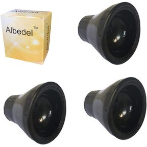 3 x Tee Golf Ball Retriever Sucker Grabber Suction Cup Pick Up Back Saver Put On Putter Grip