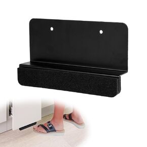 Trash Cabinet Foot Handle, Handless Quick Open Pull Handle Hands Free Trash Can Cabinet Garbage Touchless Opener for Pull Out Under Drawers Bins Full Overlay Cabinet Door (Black)