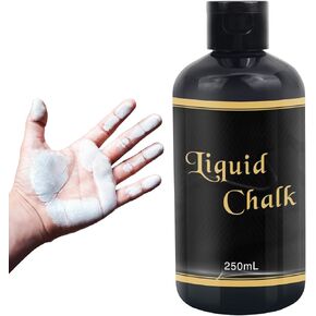 Liquid Chalk, Mess-Free Gym Chalk for Weightlifting, Rock Climbing, Gymnastics, Dancing, Gym. Sports Chalk, Hand Grip Chalk, Dries in Seconds (250 ML)