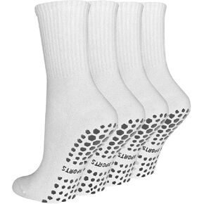 اثنين من الأزواج الجوارب الجوارب مع قبضة للنساء ، الجوارب قبضة بيلاتيس جوارب طاقم الرياضة ، الجوارب اليوغا للنساء الجوارب اللبنة مع قبضة للنساء مناسبة لمعظم الرياضات الداخلية والخارجية in Kuwait