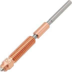 3D Printer Nozzle 0.4mm K1C Nozzle Bimetallic Nozzle Suitable for 1.75mm Filaments Compatible with K1C/ Latest Version K1 Max, M6 Thread