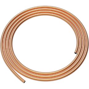 أنابيب النحاس لينة لفائف النحاس 1/8 "OD X 5/64" id x 9.84 قدم طول T2 أنابيب النحاس لمكيفات الهواء ، الثلاجة ، مشاريع DIY