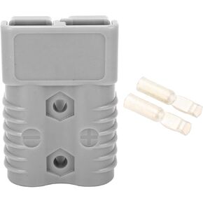 600V 175A Battery Connect Disconnect Plug Terminal SB175A Battery Cable Quick Connect Disconnect Connector with 2pcs Contact Terminals Power Connector Plug for Forklifts Boats