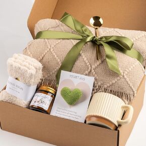 Birthday Gifts for Women, Self Care Gifts for Women, Gifts for Mom, Get Well Soon Care Package, After Surgery Feel Better Christmas Thinking of You Gifts Idea for Mom Her Best Friends Sister