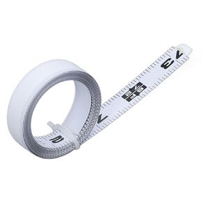 72 Inch 6FT Metal Carbon Steel Self Adhesive Tape Measure with Adhesive Backing and Reading from Right to Left