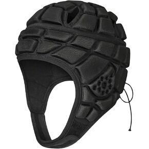 Soft Padded Rugby Helmet 7v7 Flag Football Headgear Sports Protective Headgear for Kids Youth Hockey Roller Skating