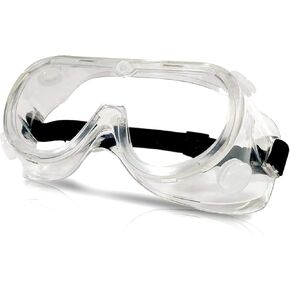 Protective Safety Goggles, Transparent Frame Protection Soft Lightweight Eyewear