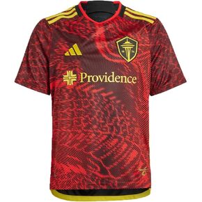 adidas Seattle Sounders FC Women's Size The Bruce Lee Kit Team Away Jersey Shirt (US, Alpha, Medium, Regular, Regular, Red)