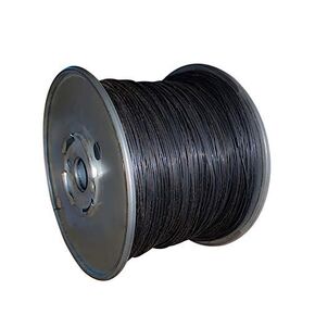 Western Steel & Wire #16 Black Annealed, Pure, No Scrap, Tradeshow Tie Wire - 5 lb Metal Spool