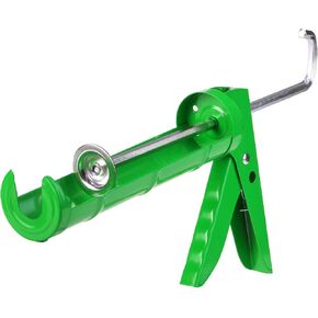Bates- Caulking Gun, 10:1 Thrust Ratio, Green, Caulking Tool Gun, Caulk Gun No Drip, Hand Caulking Guns, Silicone Gun, Caulking Gun Tool, No Drip Caulk Gun, Caulk Guns, Caulking Gun Dripless