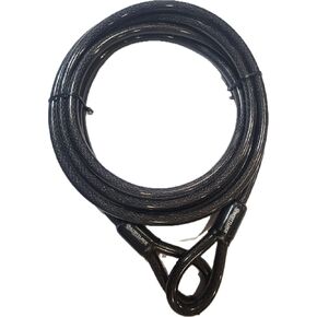 20mm (3/4" Thick - Largest in USA) by 20 Foot Long high Security Dual Loop Colossal Cable