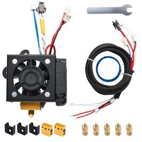 Ender-3 Full Assembled Hotend Kit: 24V 40W Fit for Creality Ender 3/3 V2/Pro, Ender 5 3D Printer Hot end Replacement, Easy to Install, Fit with PLA/ABS/PETG/TPU Filaments, by SAPLUSREPRAP