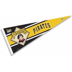 WinCraft Pirates Retro Vintage Throwback Full Size Pennant Flag