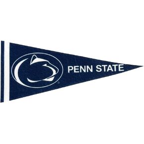 Penn State Mini Pennant - Size: 4" x 9" - Officially Licensed - 1 Pennant Per Pack