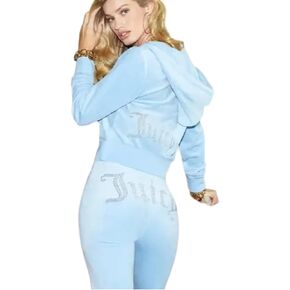 Juicy Couture Velour Frosted Tracksuit Size Small