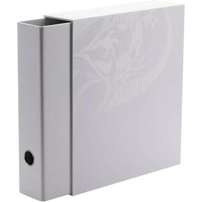 Arcane Tinmen - Dragon Shield Card Binder – Sanctuary Slipcase: White – Card Games - Compatible with Pokemon, Yugioh, Magic The Gathering, MTG TCG OCG & Hockey Cards