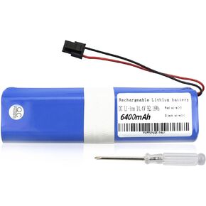 MULS 14.4V 6400mAh Vacuum Battery Replacement for Eufy RoboVac X8, X8 T226X,RoboVac X8 Hybrid White, Eufy RoboVac X8 Pro, Eufy RoboVac X8 Pro SES Robot Vacuum PA61 Vacuum Battery