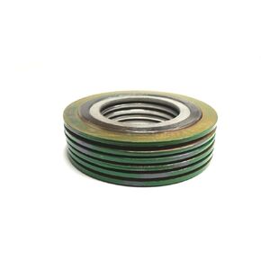 Sterling Seal 9000IR18316GR300X6 316L Stainless Steel Spiral Wound Gasket with 316SS Inner Ring and Flexible Graphite Filler, Pressure Class 300#, for 18" Pipe (Pack of 6)