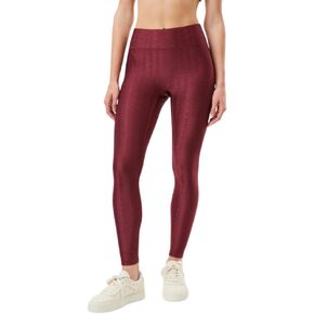 Lacoste x Bandier Womens Monogram Print Leggings, Black, XS