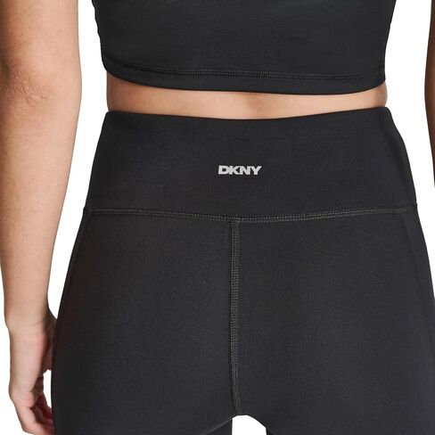 DKNY Women's High Waist 7/8 Tight Cargo Pocket Compression Everyday Legging in Saudi Arabia