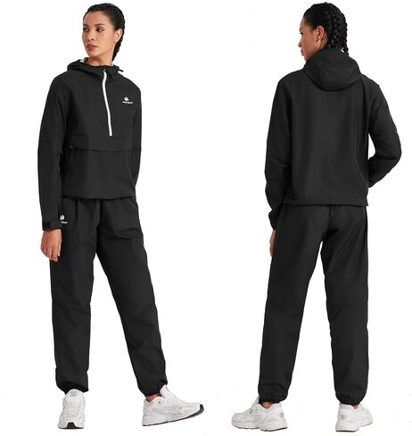 HOTSUIT Tech Women Sauna Suit Full Body Sweat Jacket Pants for Weight Loss in Saudi Arabia