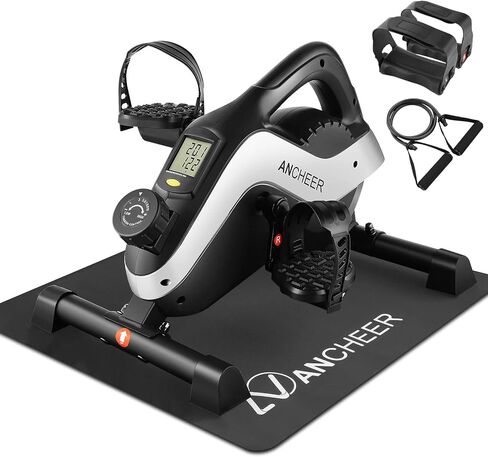 تحت تمارين دواسة الدراجة المكتبية ، دراجة مُلسنة ميني مُرسي مُنشأة لاستعادة ذراع الساق ، تمارين ساق العلاج الطبيعي أثناء الجلوس لللياقة في المنزل والمكتب in Kuwait