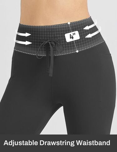 BALEAF Women 8" High Waisted Biker Shorts Tummy Control Workout Yoga Volleyball Gym Spandex Running with Pockets in Saudi Arabia