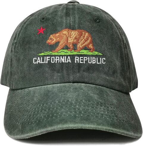 Hepandy Embroidered California Bear Hats in Kuwait