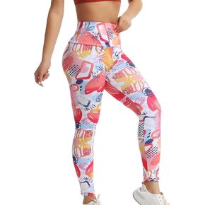 JBT High Waisted Yoga Pants for Women Tummy Control Stretch Athletic Women's Workout Yoga Leggings