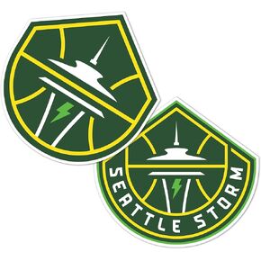 Desert Cactus Seattle Storm Sticker WNBA Women's National Basketball Association Officially Licensed Vinyl Decal Laptop Water Bottle Car Scrapbook (4 Inch)